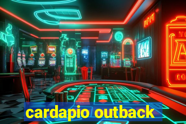 cardapio outback